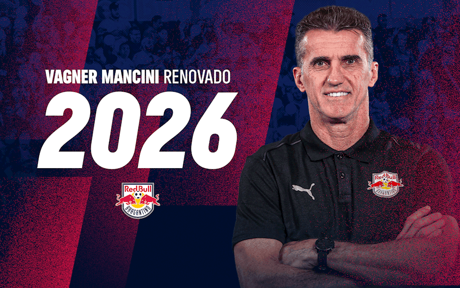 Bragantino oficializa permanência de Vagner Mancini para a temporada de 2026