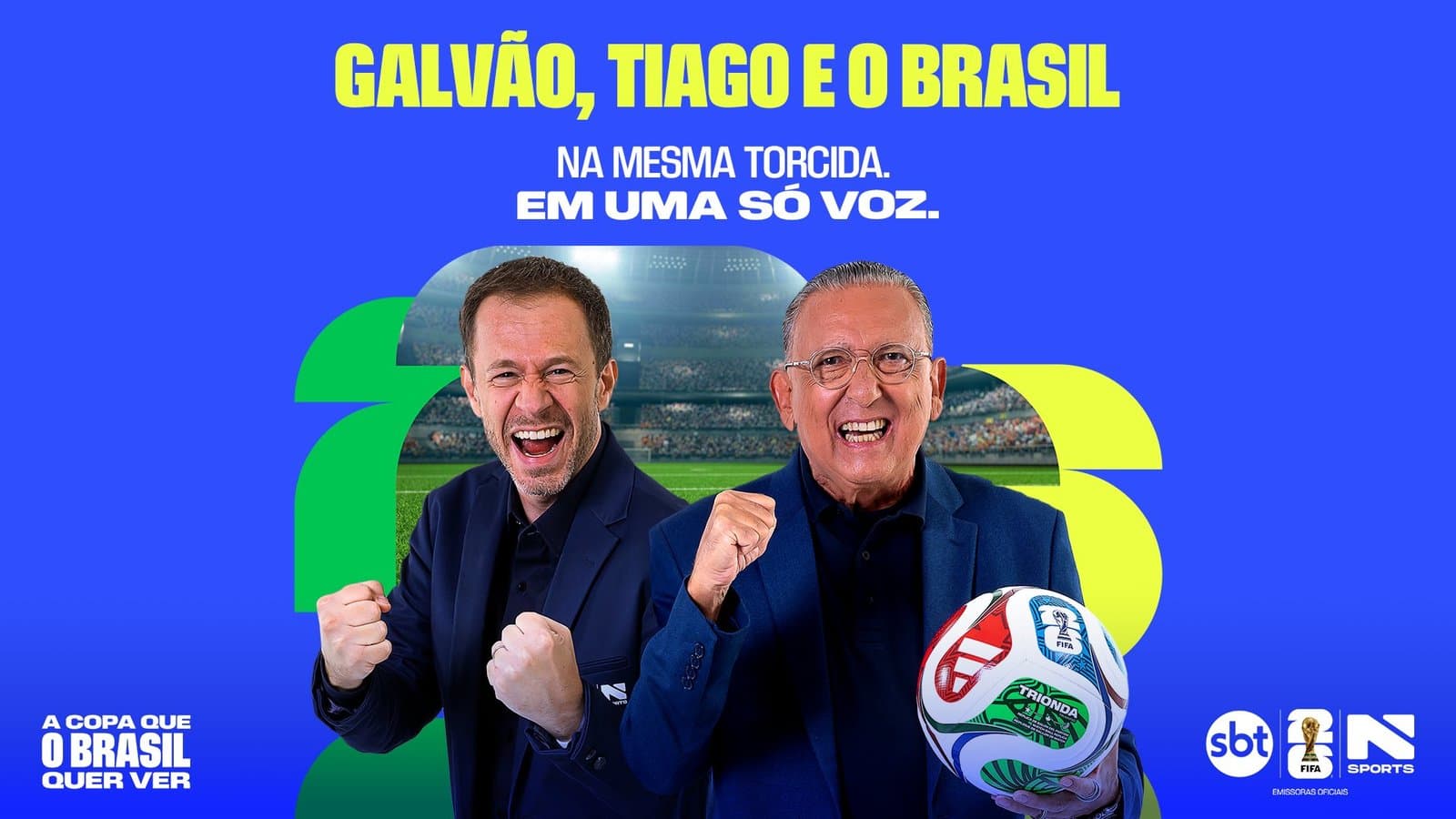Onde assistir a Copa do Mundo 2026: Confira todas as partidas que serão transmitidas pelo SBT